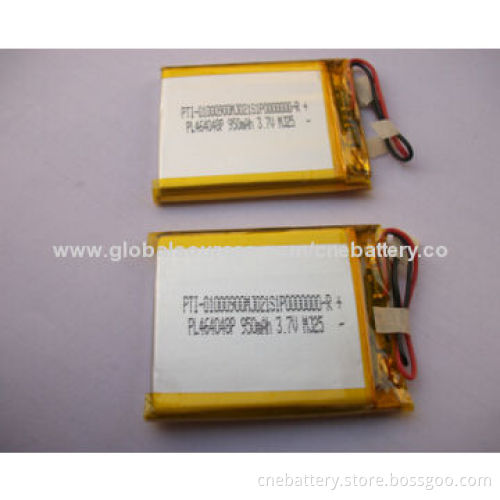 Lithium-ion Batteries with 3.7V Voltage, 5000mAh High-capacity For E-book, GPS, PMP, MID